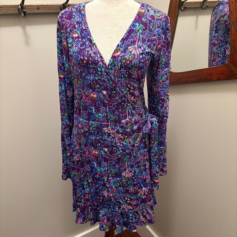 Lilly Pulitzer Romper Wrap Dress